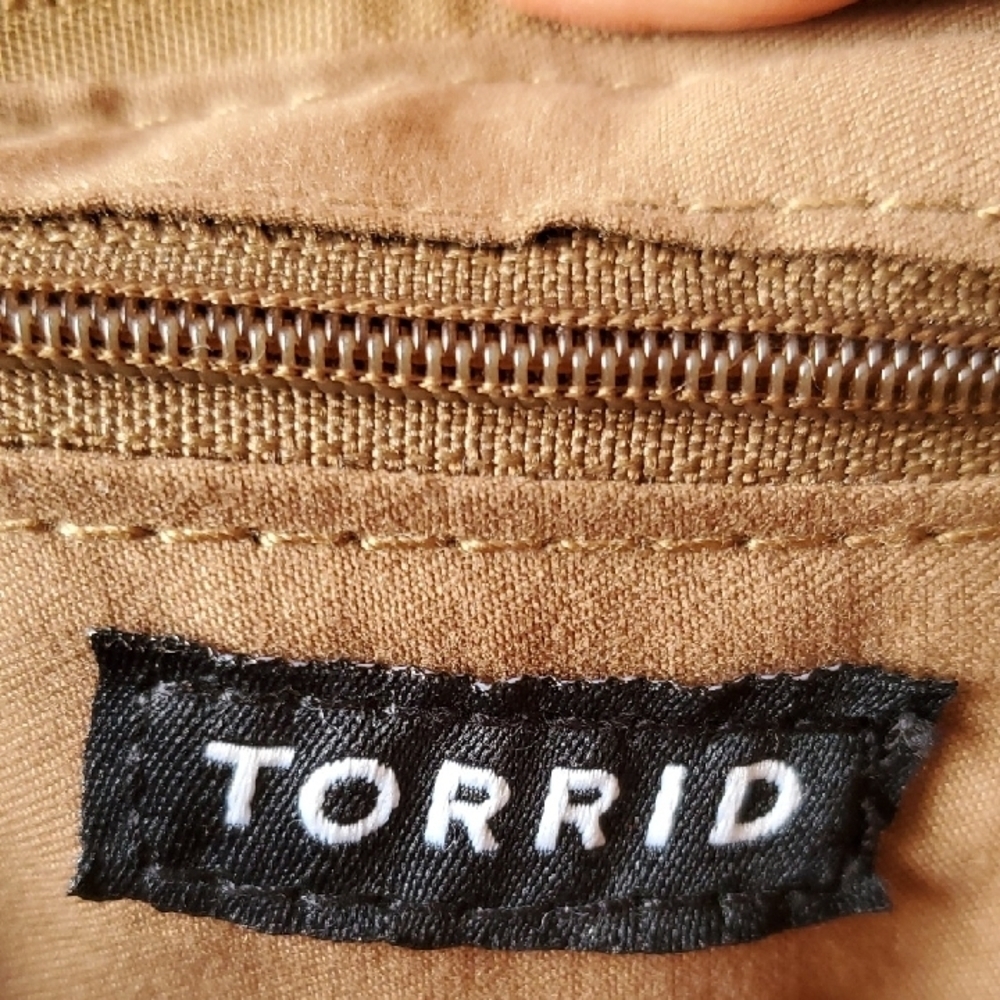Torrid Tan Braided Crossbody Bag 9 X 11 - Picture 2 of 8